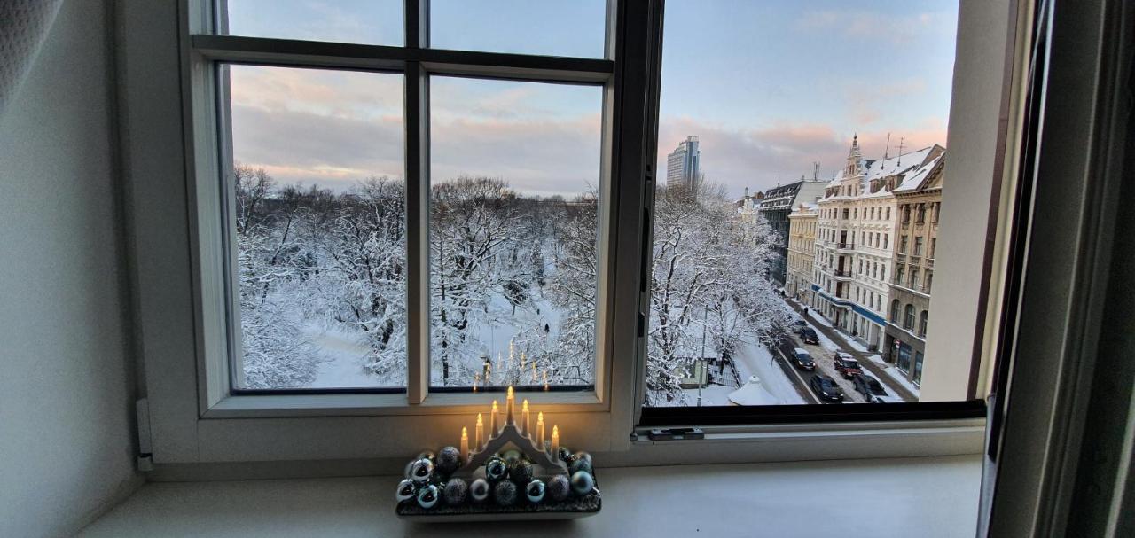 Riga Park View Library Apartment ภายนอก รูปภาพ